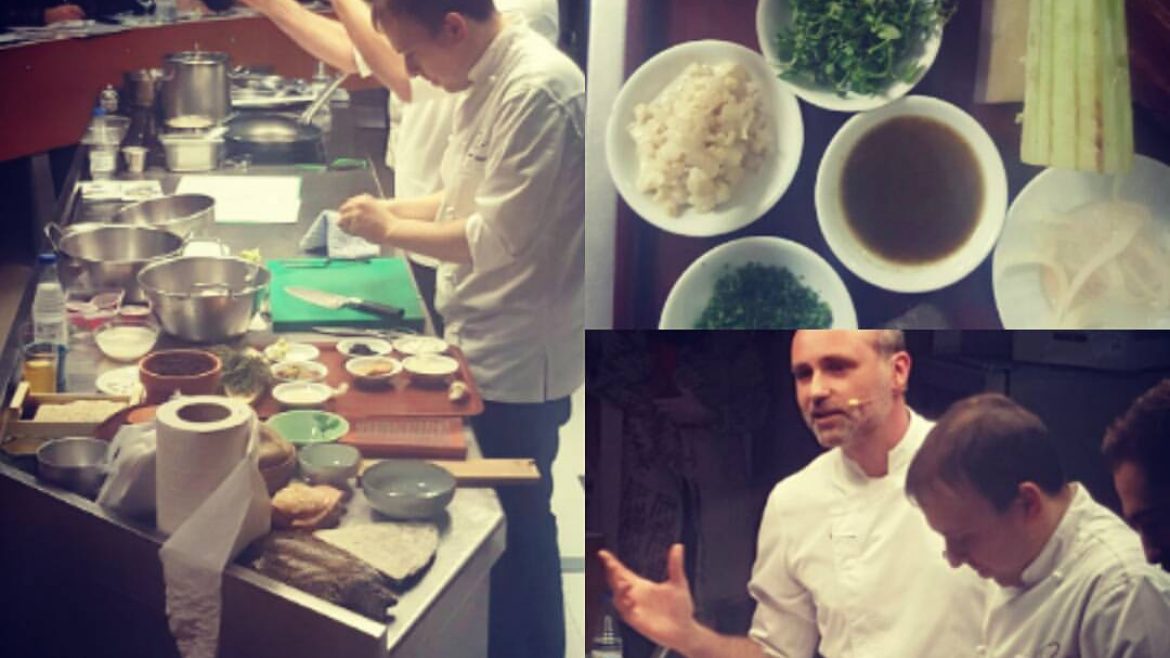 La revolución verde del chef Rodrigo de la Calle abre la 15ª edición de los Talleres Huesca la magia de la Gastronomía.