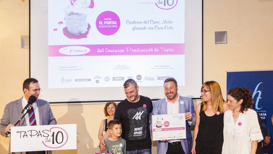 “Corderico del Cinca Medio glaseado con Coca-Cola”, del Hostal el Portal de Alcolea de Cinca, mejor tapa de la provincia de Huesca