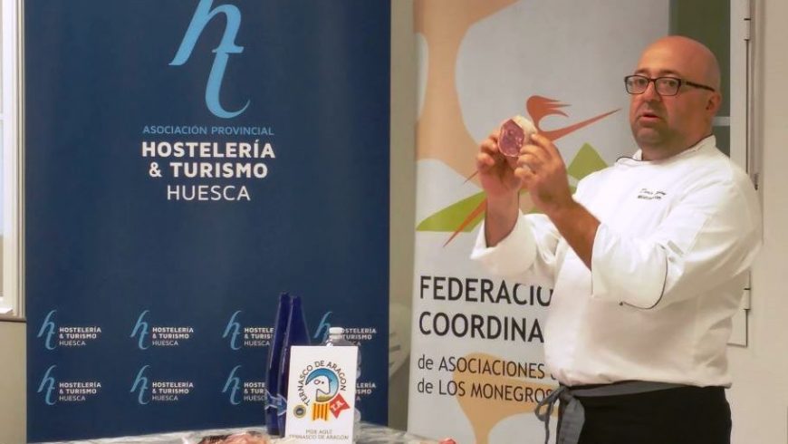 El Chef Darío Bueno imparte un taller de cocina de proximidad en Robres